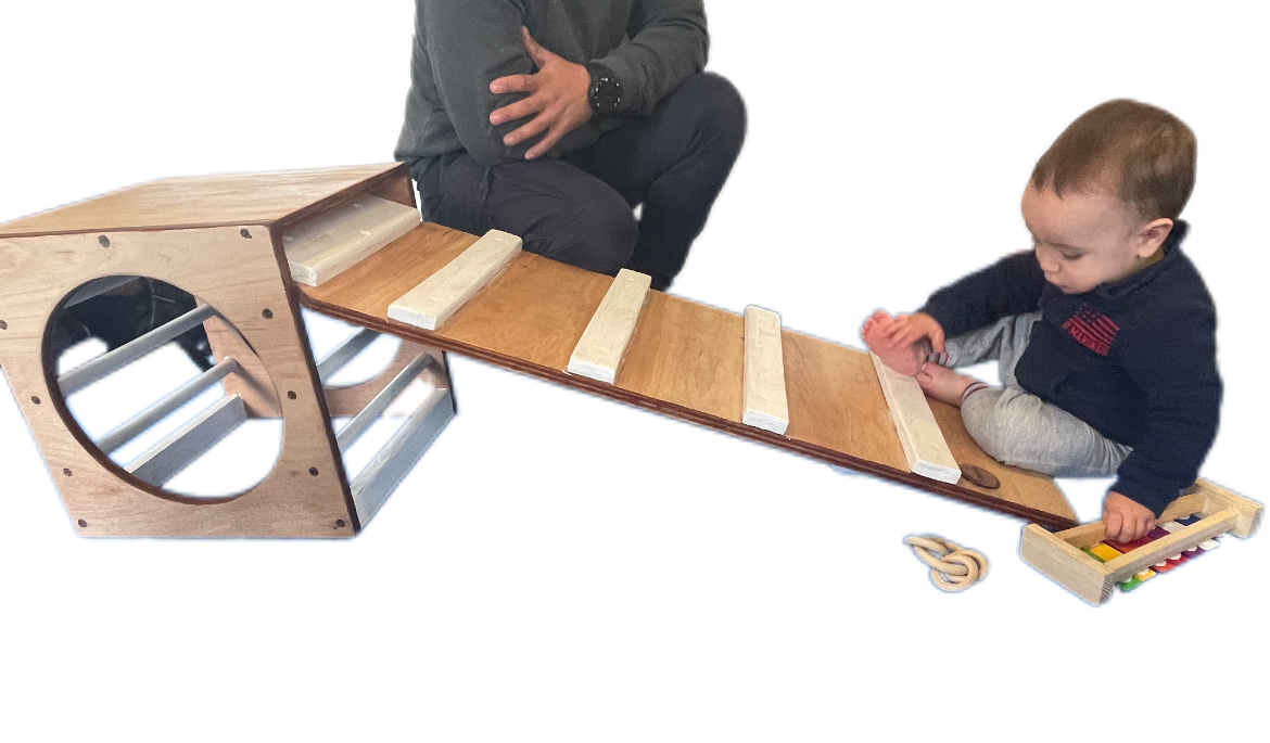 Combo Cubo Pikler básico + Rampa básica - Imagen 2
