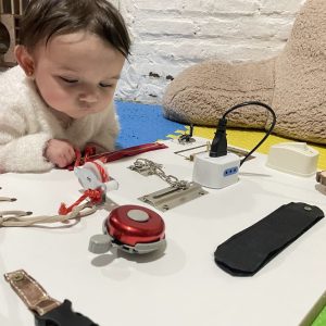 Tablero Sensorial Sophie: 12 Desafíos